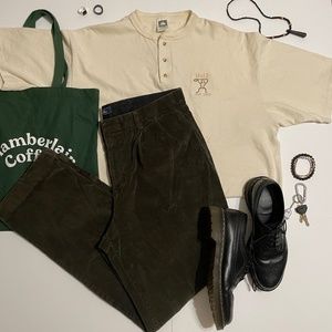 RARE 1980's Vintage Cotton Deluxe Embroidered Maui Hoe Wa'a 3 button shirt XL